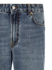 Department 5 Relaxed Fit Jeans aus blauer Baumwolle