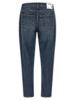 Department 5 Blaue Jeans aus Baumwolle, Tapered Fit