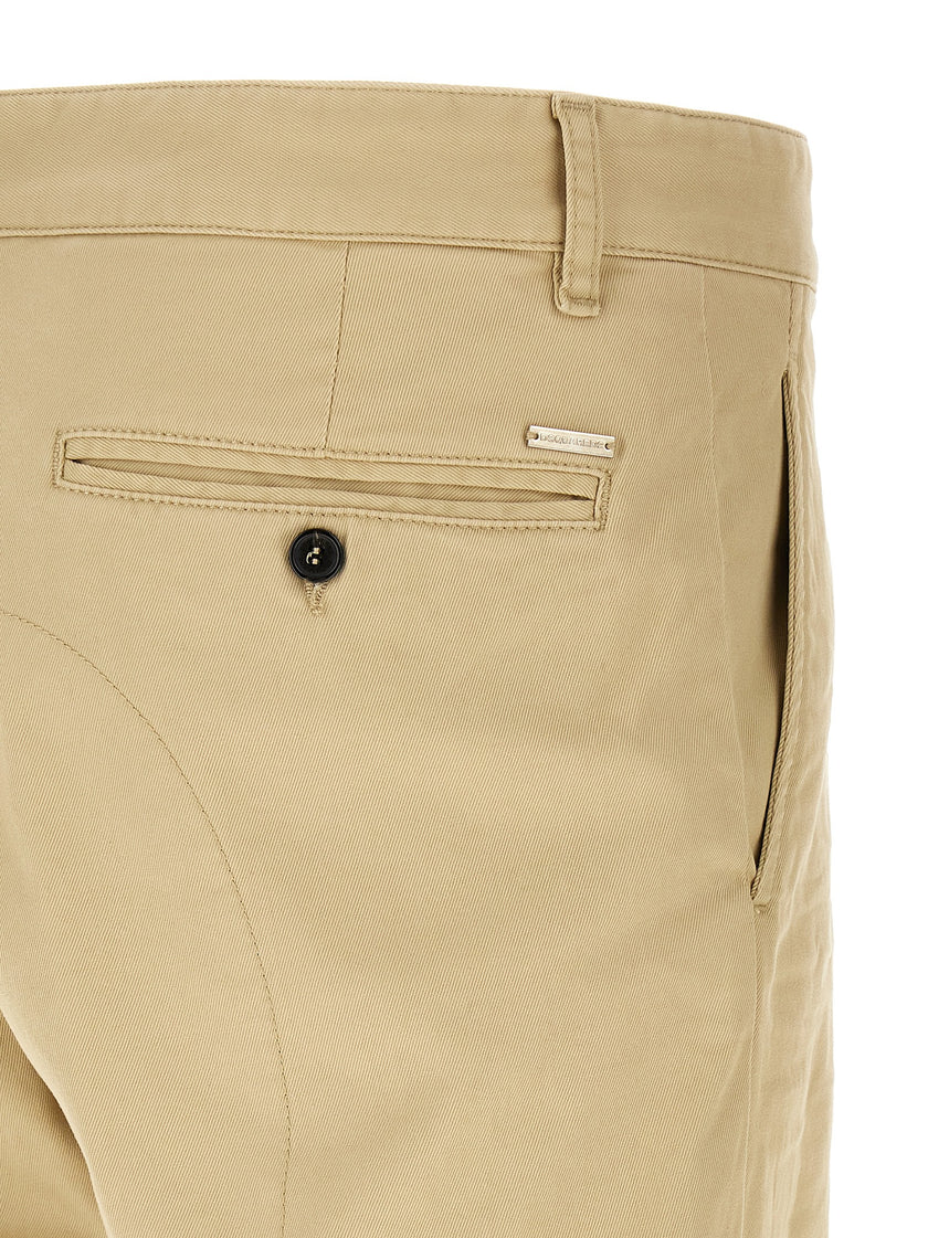 Dsquared² Beige Baumwoll-Cargohose