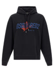 Dsquared² Schwarzer Baumwoll-Sweatshirt