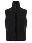 Maison Margiela Sleeveless Black Wool Sweater