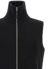 Maison Margiela Sleeveless Black Wool Sweater