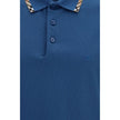Burberry Blaues Baumwoll-Polohemd