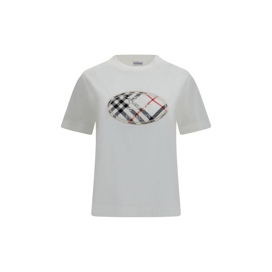 Burberry Weißes Baumwoll-T-Shirt