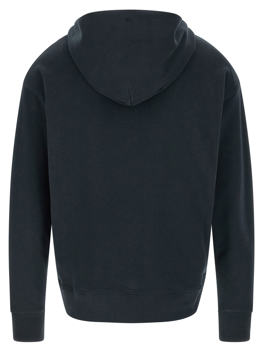 Moncler Grenoble blaues Baumwoll-Sweatshirt