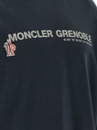 Moncler Grenoble blaues Baumwoll-Sweatshirt