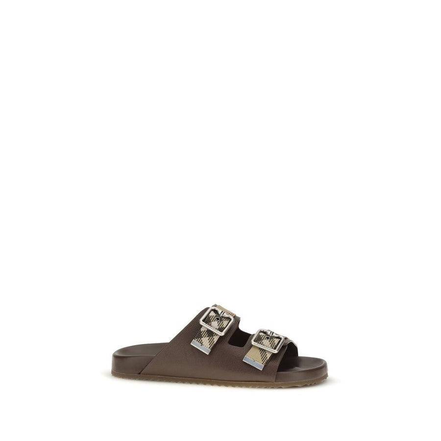 Burberry Brown Goat Leather Sandals