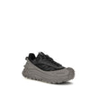 Moncler Graue Kalbsleder Bos Taurus Athletic Sneaker