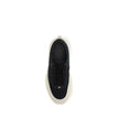 Moncler Schwarze Bos Taurus Kalbsleder Sneaker