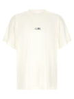 MM6 Maison Margiela Weißes Baumwoll-T-Shirt