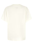 MM6 Maison Margiela Weißes Baumwoll-T-Shirt