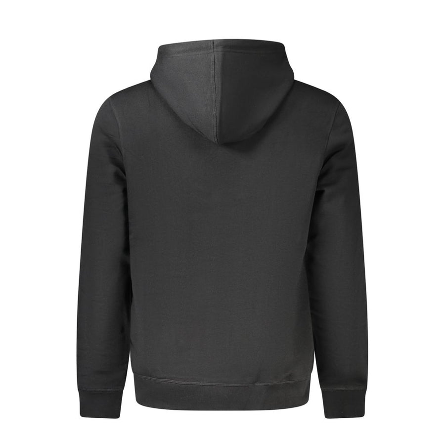 Hugo Boss Schwarzes Herren-Kapuzensweatshirt aus Baumwolle