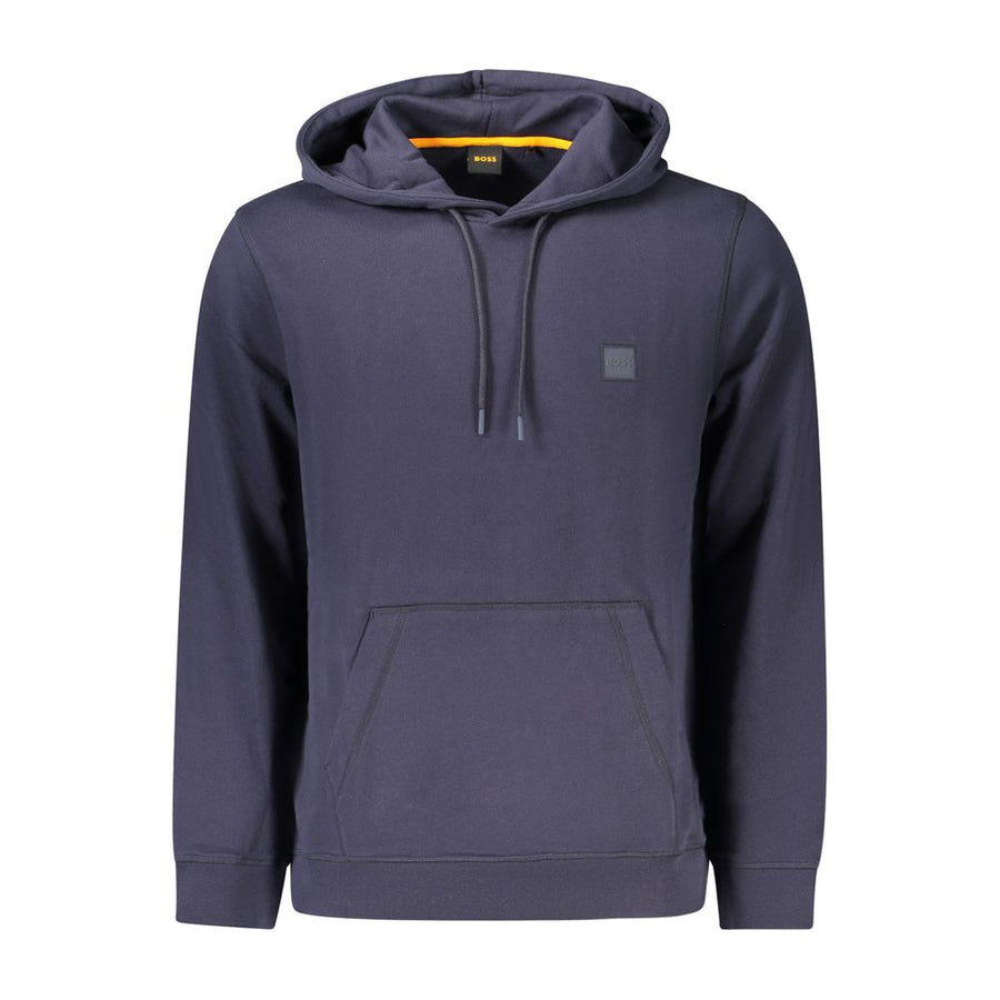 Hugo Boss Blauer Baumwoll-Kapuzenpullover für Herren