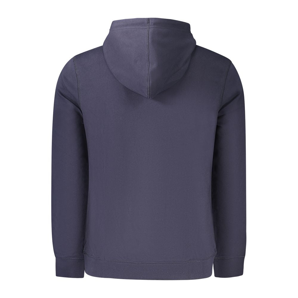 Hugo Boss Men's Blue Cotton Hoodie