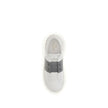 Valentino Garavani Silberne Kalbshaut Bos Taurus Sneakers mit niedrigem Schaft