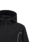Diesel Schwarze Polyamid-Shell-Jacke