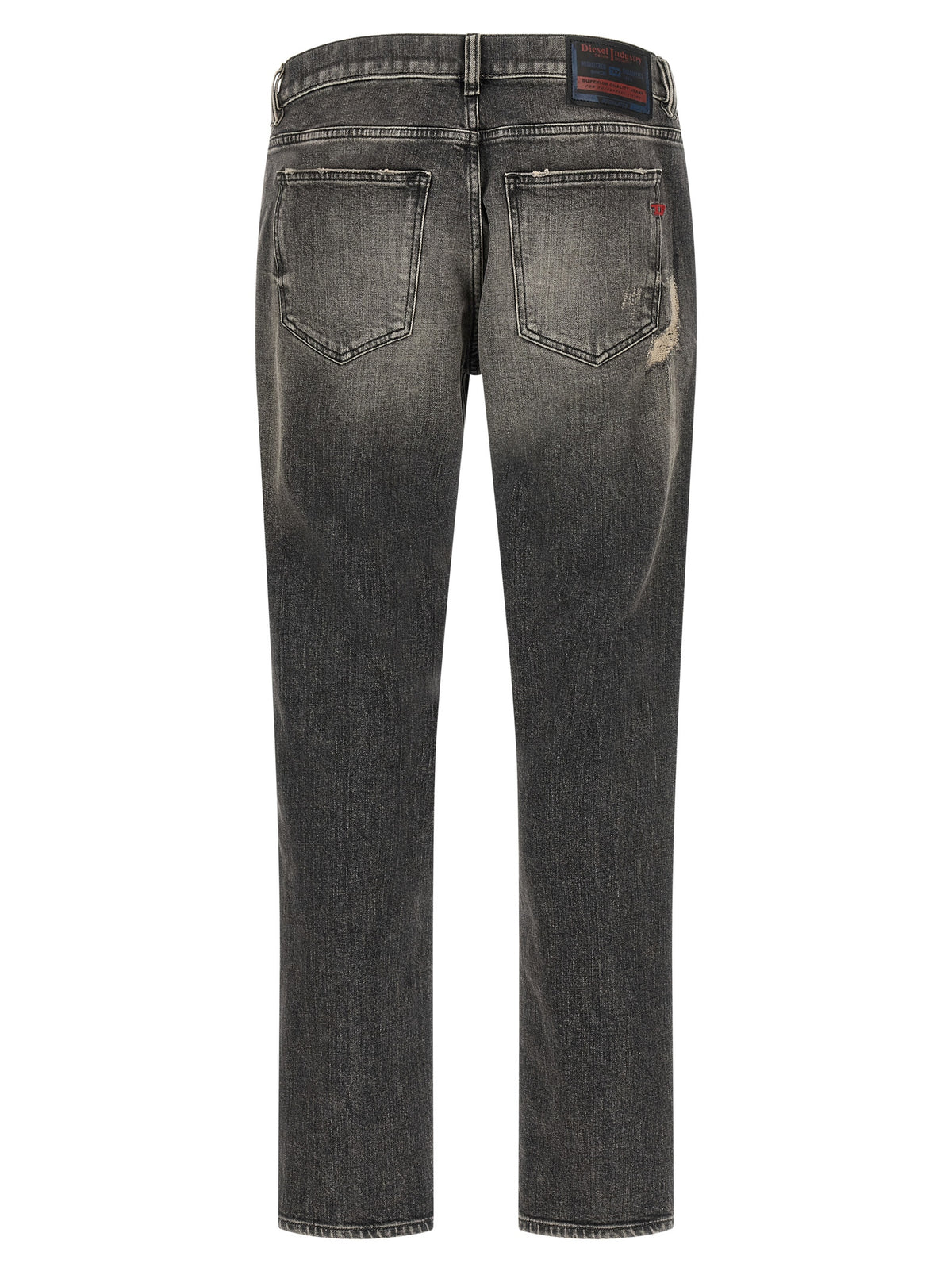 Diesel Grey Cotton Skinny Jeans