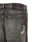 Diesel Gray Cotton Skinny Jeans