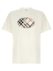 Burberry White Cotton T-Shirt