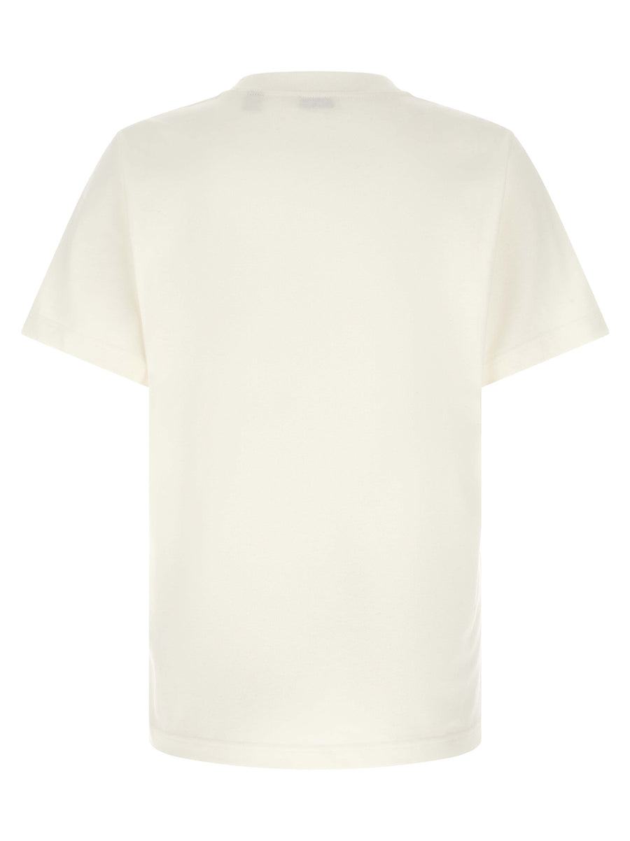 Burberry White Cotton T-Shirt