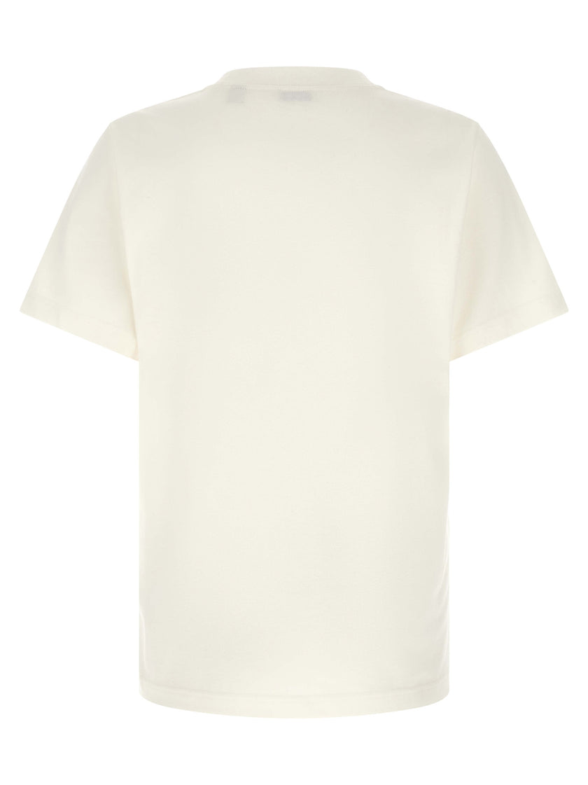 Burberry White Cotton T-Shirt