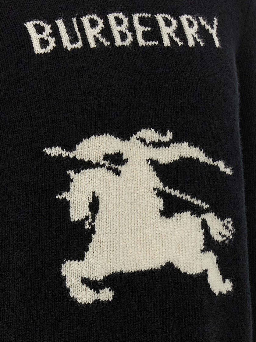Burberry Schwarzer Wollcardigan