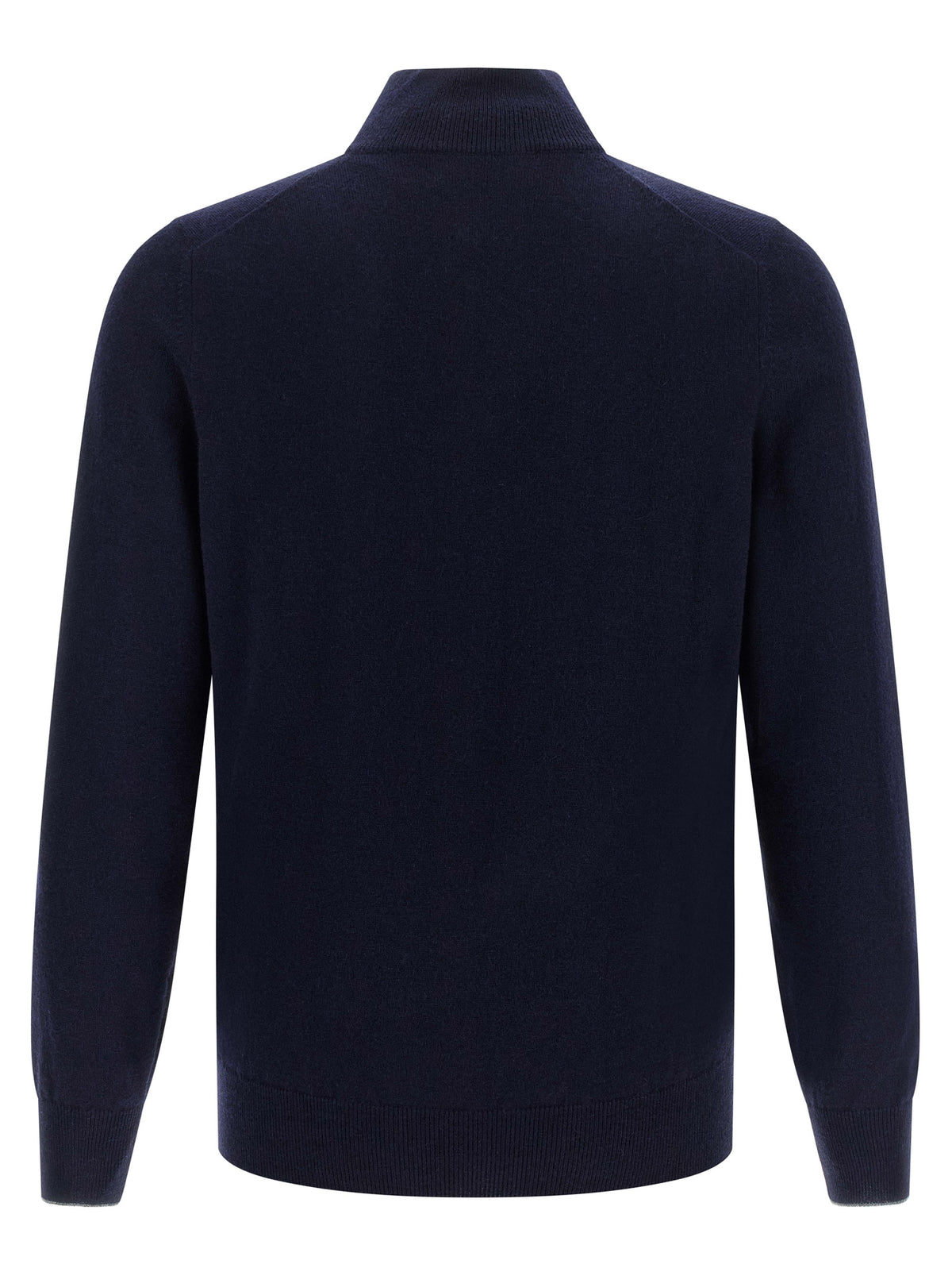 Brunello Cucinelli Blue Cashmere Cardigan