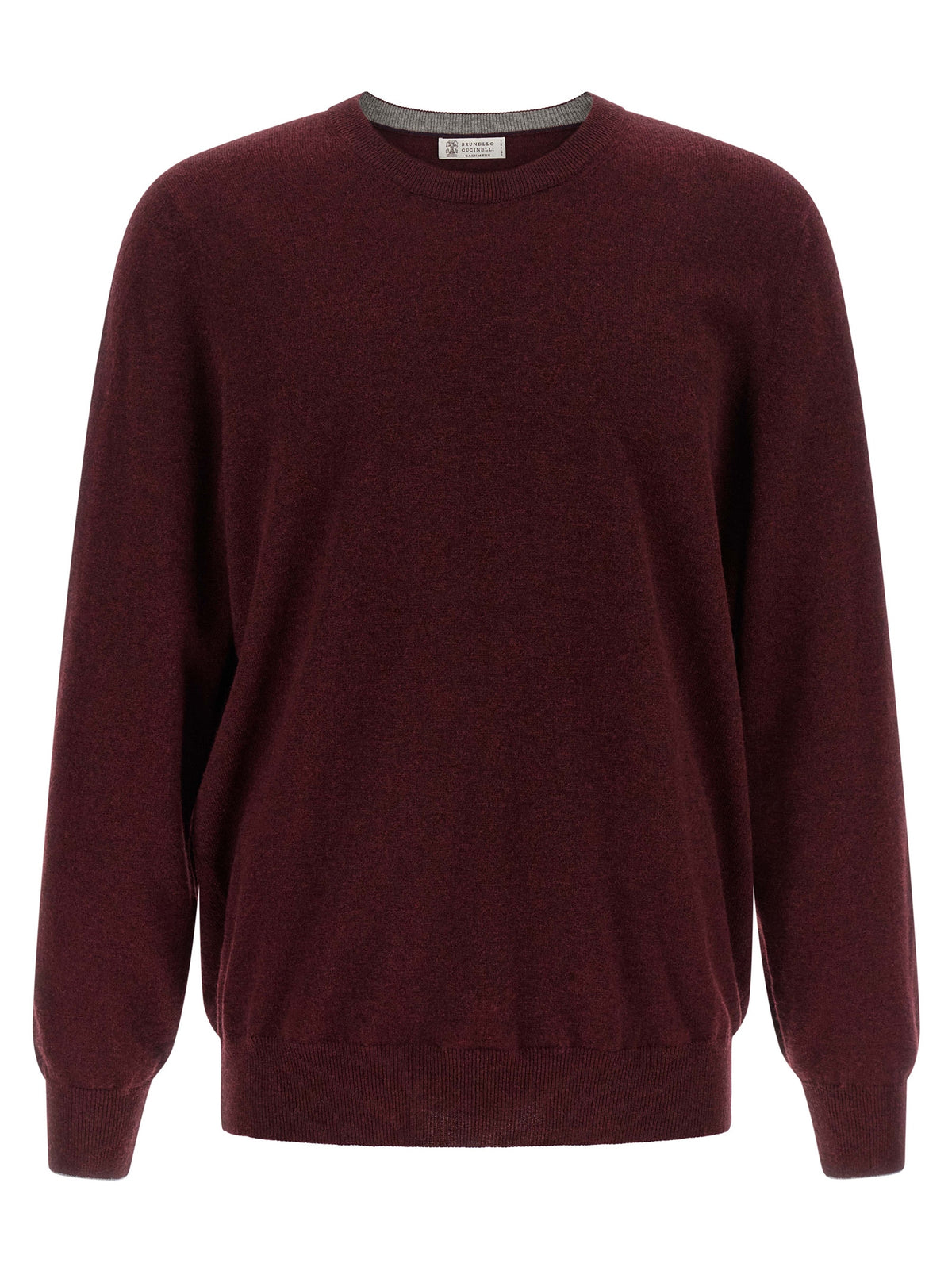 Brunello Cucinelli Cashmere Cardigan in Burgundy