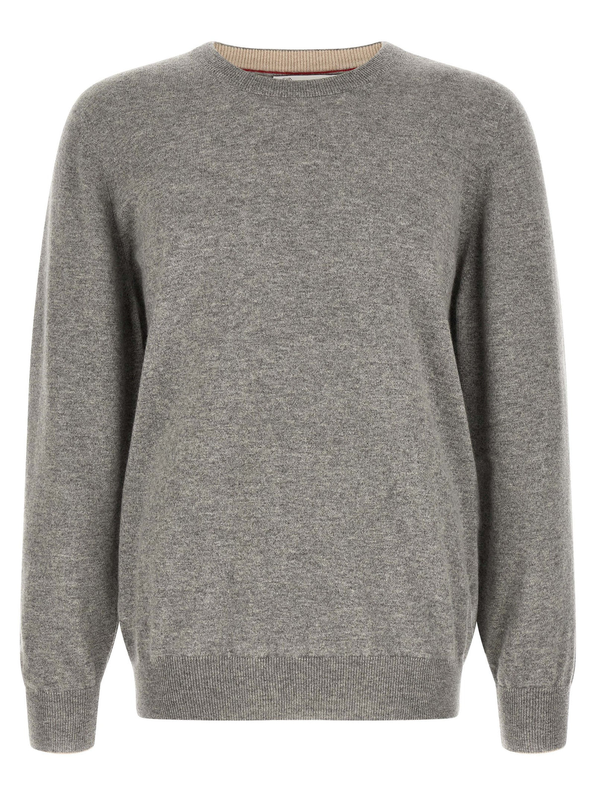 Brunello Cucinelli Grey Cashmere Cardigan