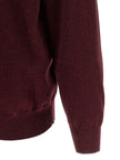 Brunello Cucinelli Kaschmir-Strickjacke in Bordeaux