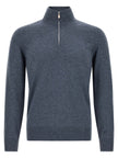 Brunello Cucinelli Blauer Kaschmir-Cardigan