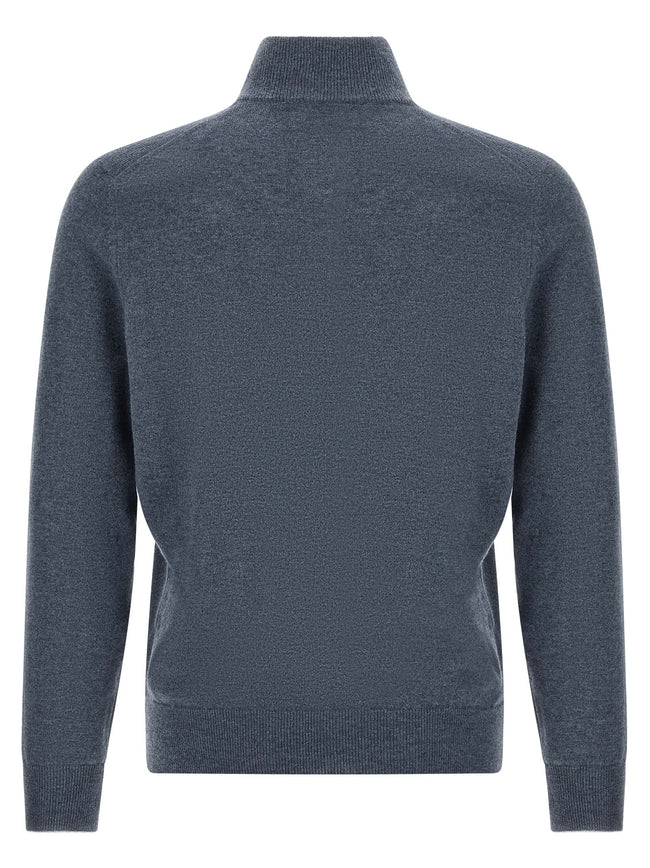 Brunello Cucinelli Blauer Kaschmir-Cardigan