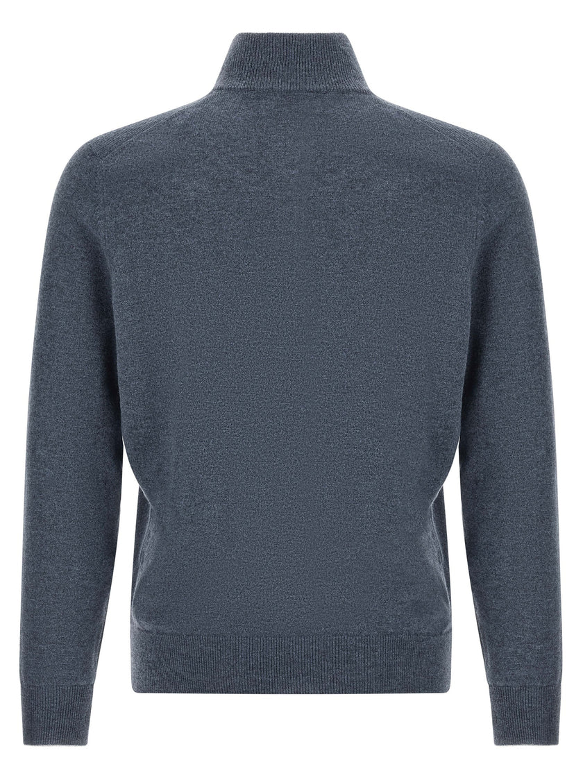 Brunello Cucinelli Blauer Kaschmir-Cardigan