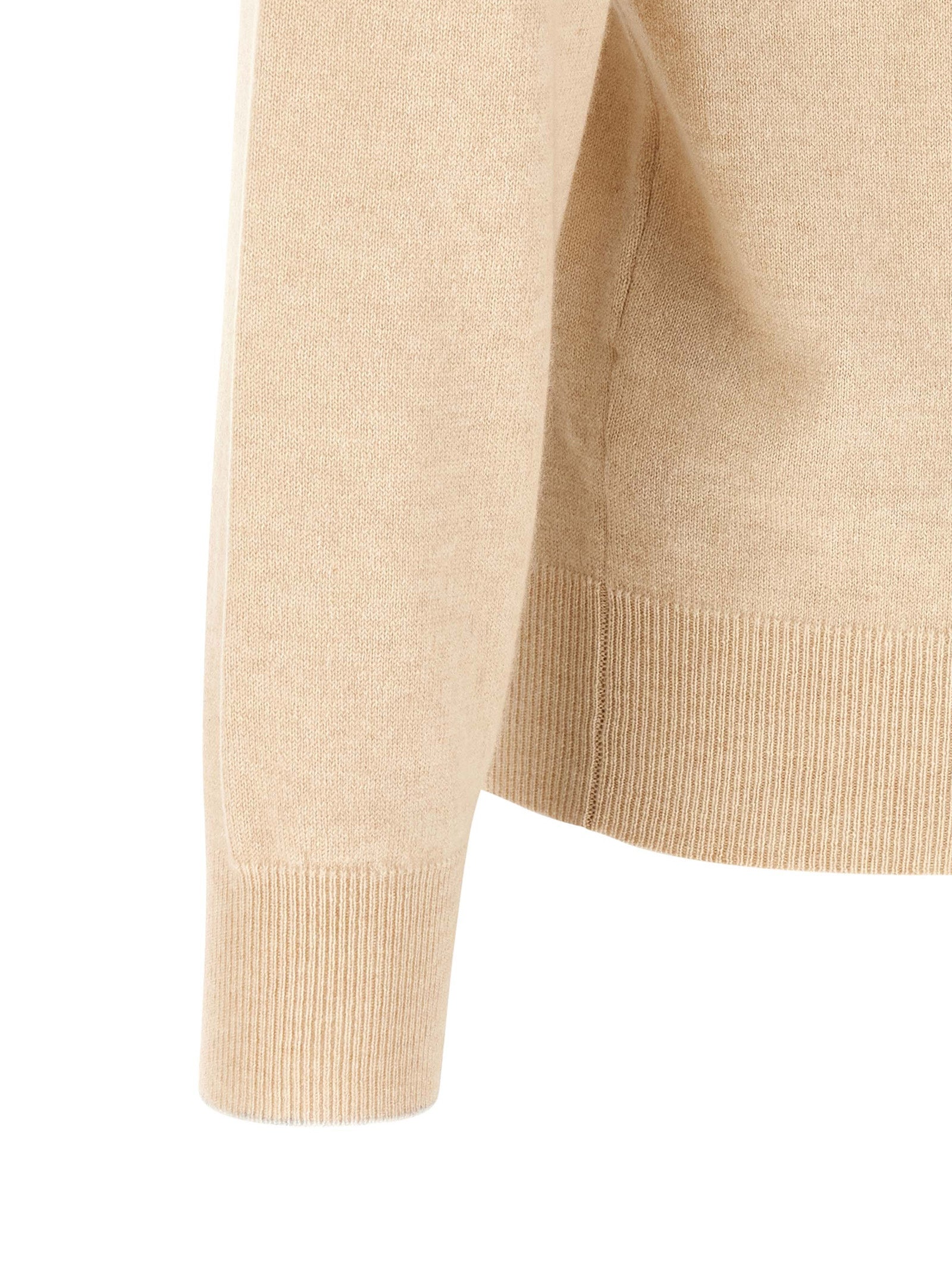 Brunello Cucinelli Beiges Kaschmir-Polohemd