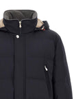 Brunello Cucinelli Blauer Polyamid-Parka