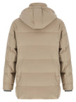 Brunello Cucinelli Beiger Polyamid-Parka