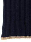 Brunello Cucinelli Blauer Kaschmirschal