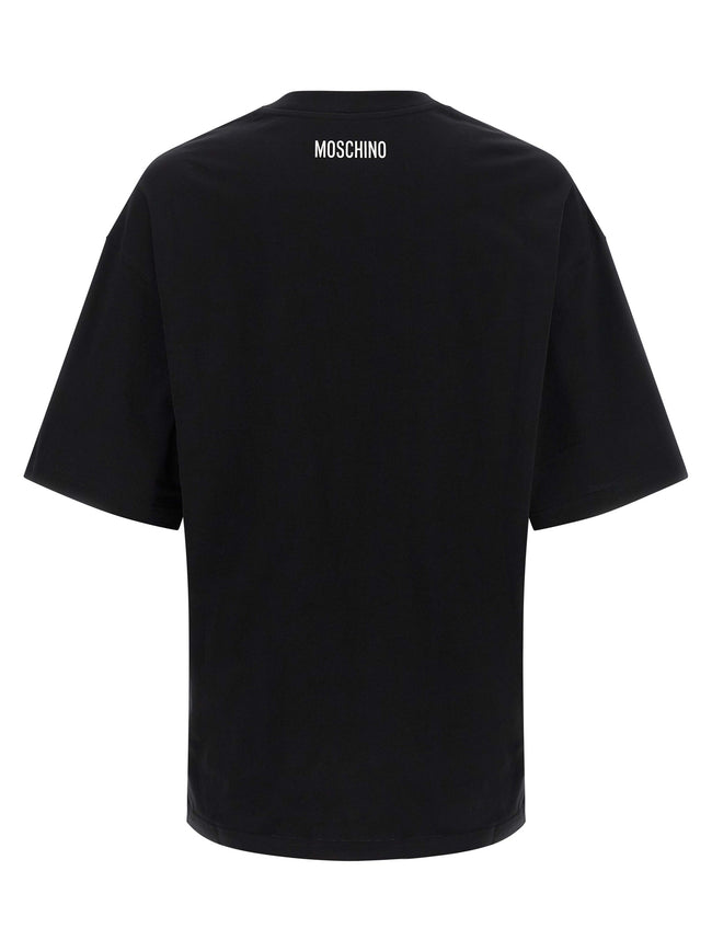 Moschino Bicolor Cotton T-Shirt