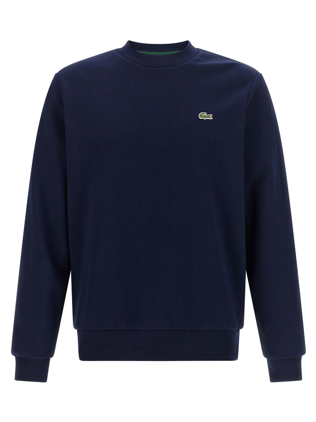 Lacoste Blauer Baumwoll-Sweatshirt