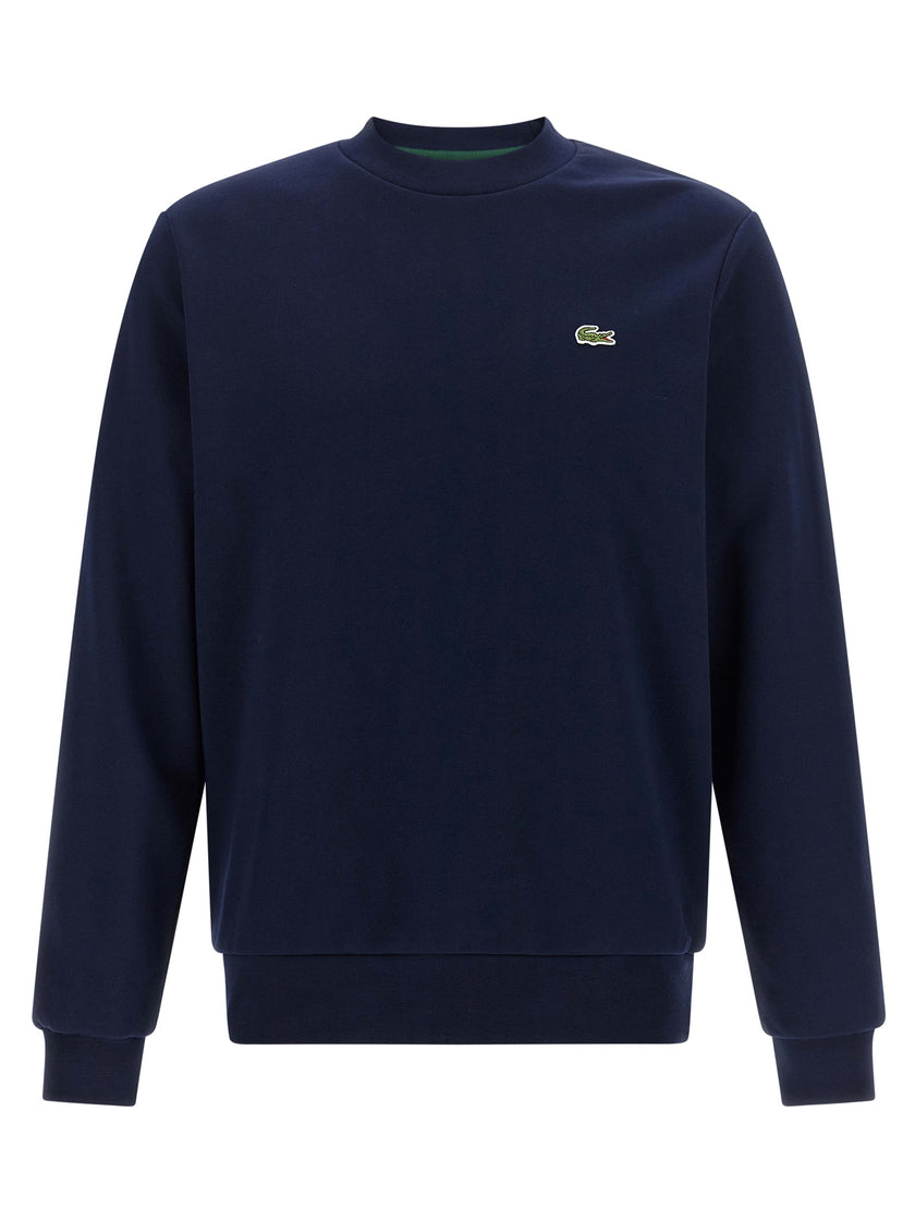 Lacoste Blaues Baumwoll-Sweatshirt