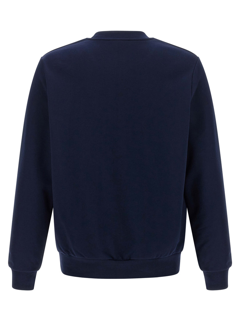 Lacoste Blaues Baumwoll-Sweatshirt