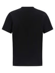 Moschino Schwarzes Baumwoll-T-Shirt
