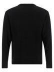 Moschino Schwarzer Cardigan aus Schurwolle
