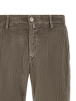Jacob Cohen Graue Baumwoll-Chino-Hose