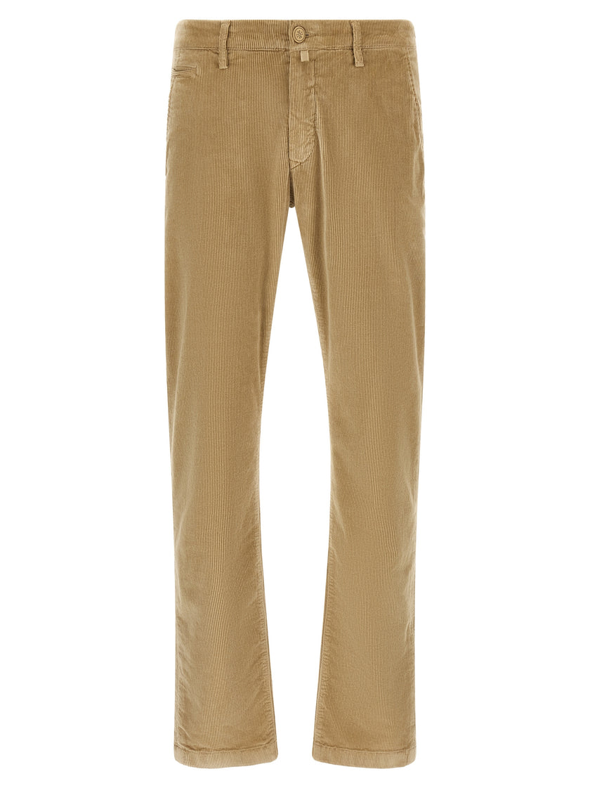 Jacob Cohen Beige Cotton Chino Trousers