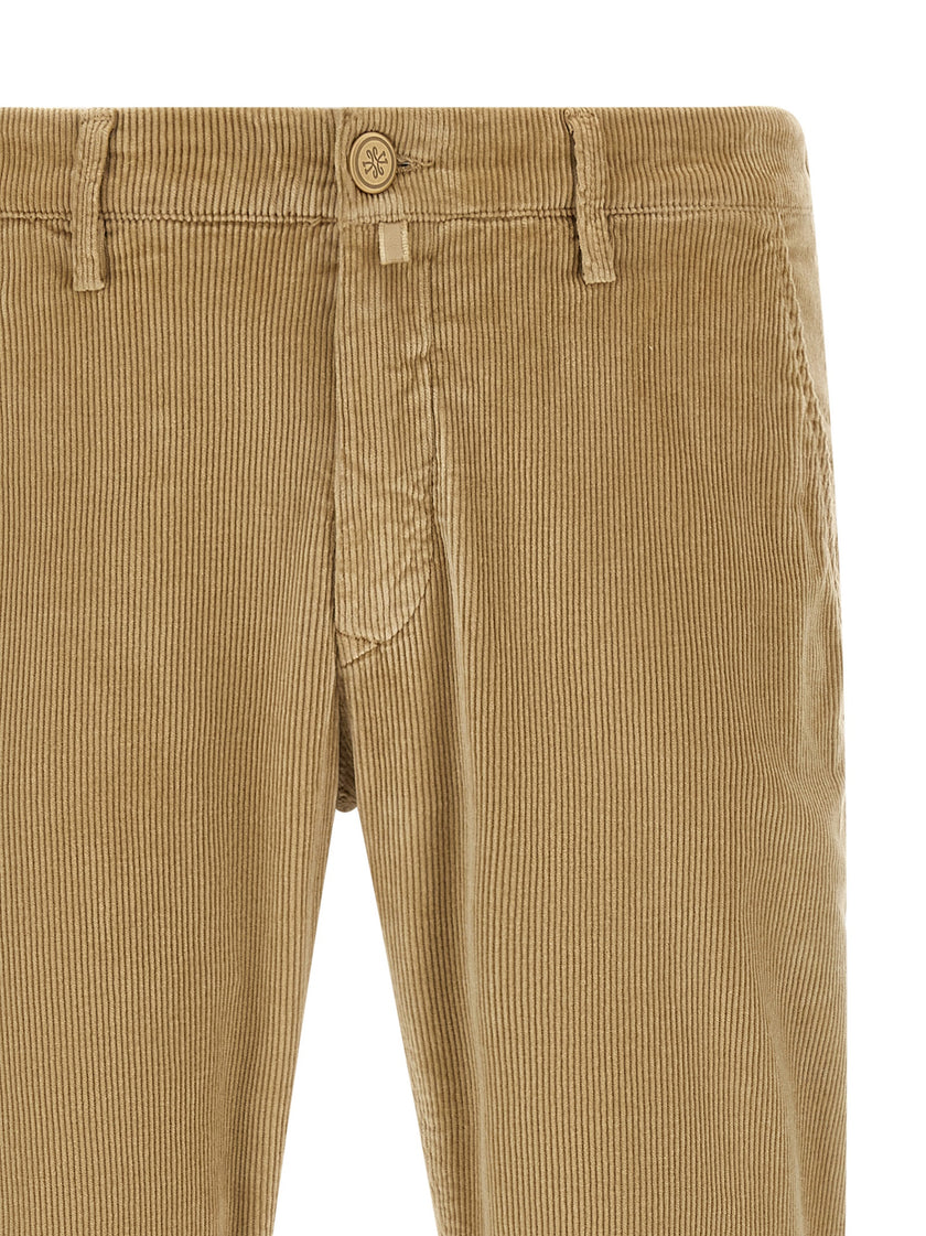 Jacob Cohen Beige Cotton Chino Trousers
