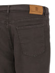 Brunello Cucinelli brown straight-leg cotton jeans