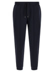 Brunello Cucinelli Blaue Baumwoll-Jogginghose (Trainingshose)