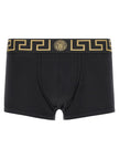 Versace Schwarze Baumwollboxershorts