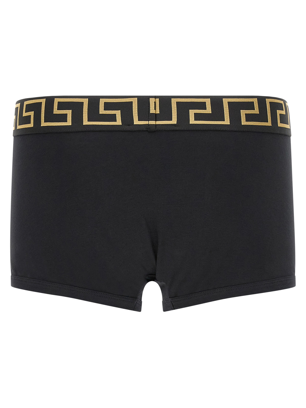 Versace Black Cotton Boxer Briefs